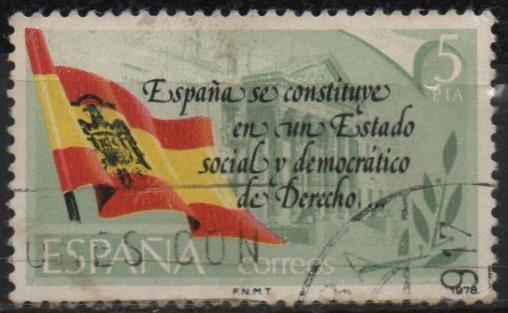 Proclamacion d´l´Contitucion Española