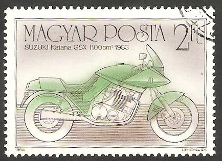 3017 - Motocicleta Suzuki de 1983