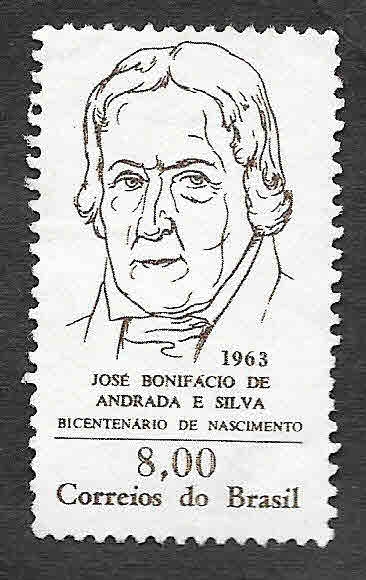 959 - Bicentenario del Nacimiento de José Bonifacio de Andrada e Silva