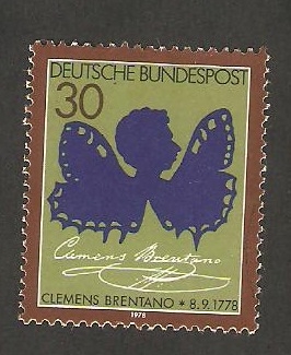 825 - 200 Anivº del nacimiento del poeta Clements Brentano