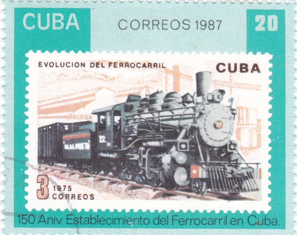 150 anivers. establecimiento ferrocarril en Cuba