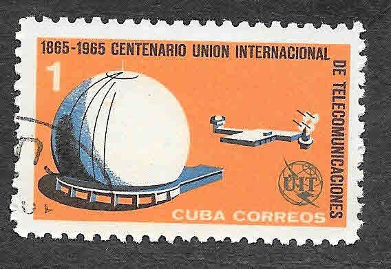 964 - Centenario de la Unión Internacional de Telecomunicaciones (UIT)