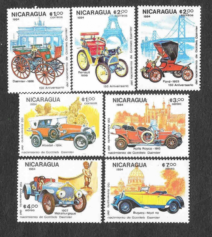 1359-1365 - 150º Aniversario del Nacimiento de Gottlieb Daimler