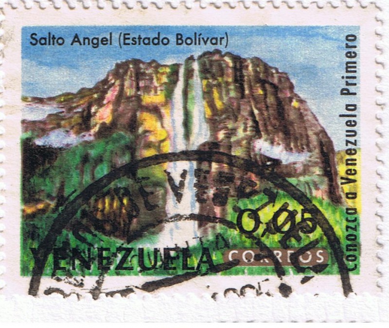 Salto Angel Estado Bolivar