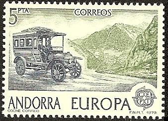 Europa CEPT - Coche correo