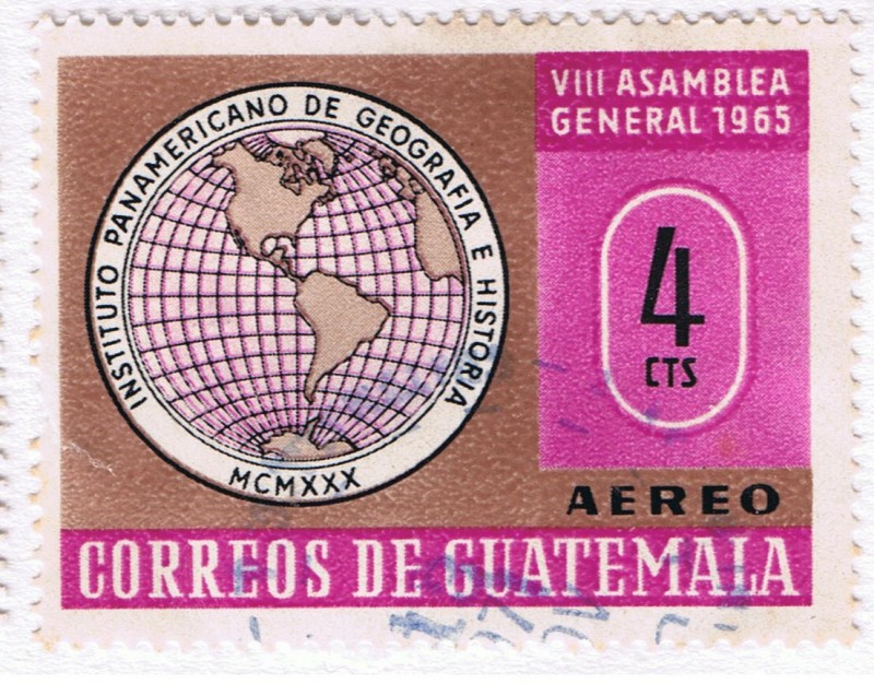 Insto. Panamericano de Geografía e Historia  VIII Asamblea general 1965