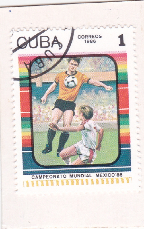 CAMPEONATO MUNDIAL MEXICO'86