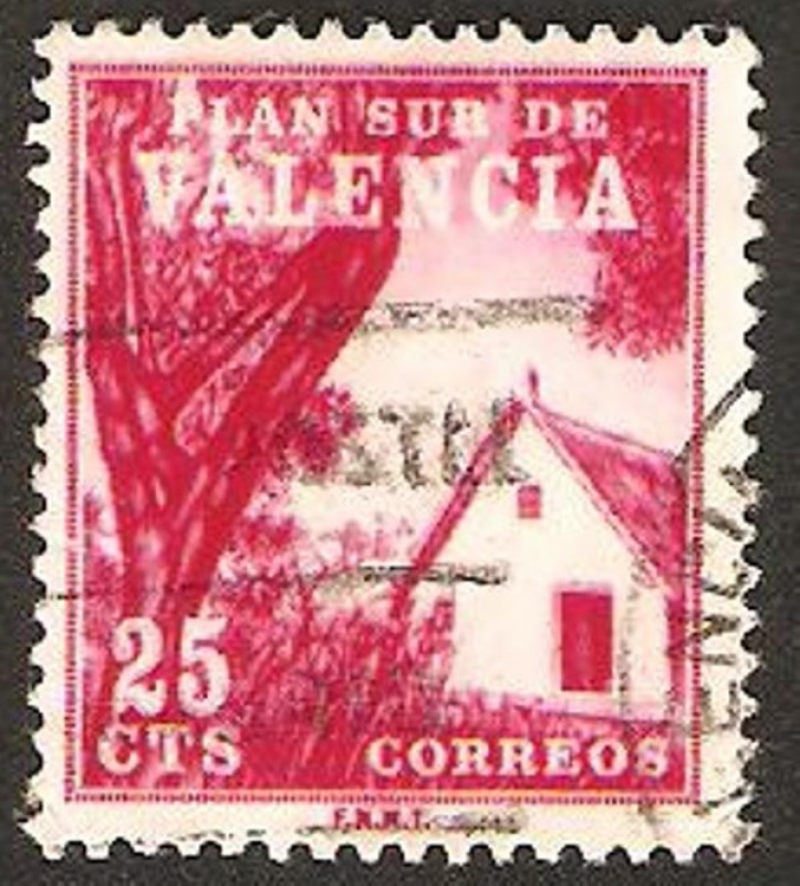 3 - Plan Sur de Valencia, barraca valenciana