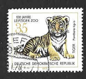 1912 - Centenario del Zoológico de Leipziger (DDR)