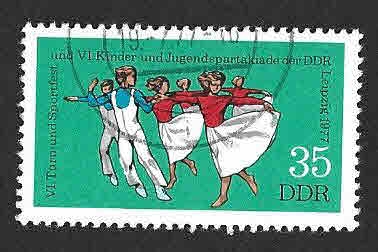 1836 - VI Festival de Gimnasia y Deporte (DDR)