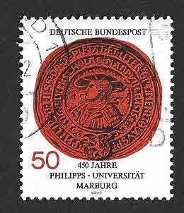 1253 - 450 Aniversario de la Universidad de Marburgo