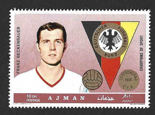 YtAj101B - Franz Beckenbauer (Ajman)