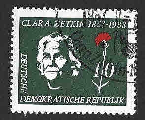 361 - Centenario del Nacimiento de Clara Zetkin (DDR)