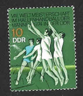 1529 - VIII Campeonato Mundial de Fieldball Masculino (DDR)