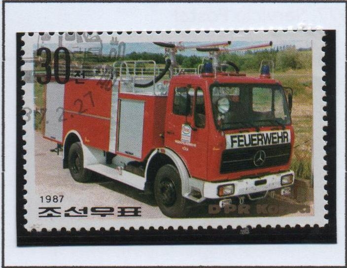 Veiculos d' Bomberos: Chemicar fire engine