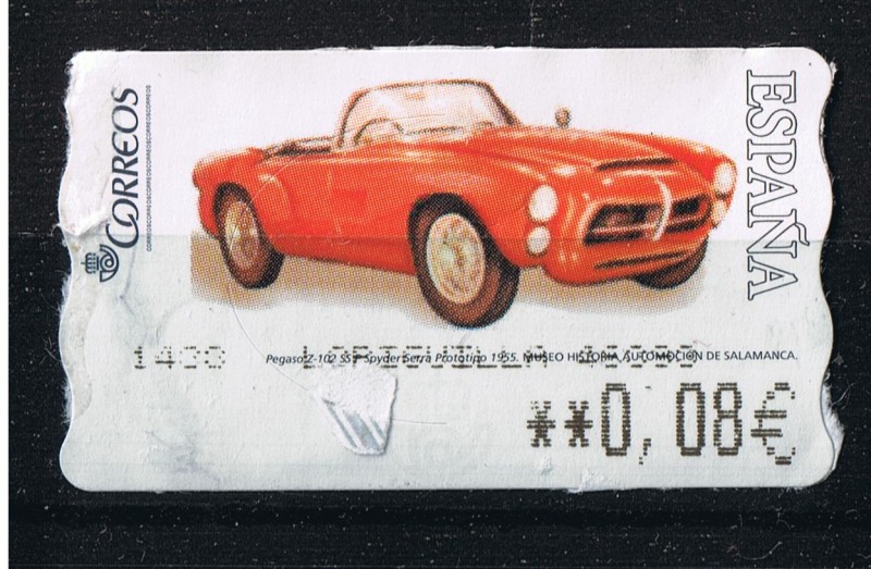 AMTS Museo Historia Automocion   Salamanca  Pegaso Z-102-SS  Spyder Serra prototipo  1955