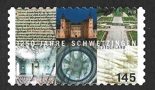 2893 - 1250 Aniversario de Schwetzingen