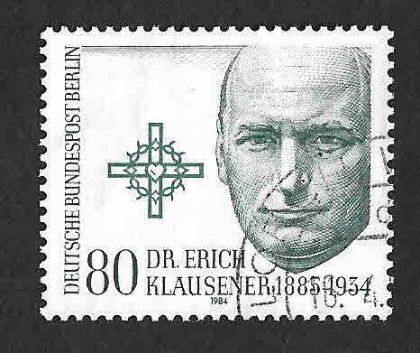 9N494 - L Aniversario de la Muerte de la Dr. Erich Klausener (BERLÍN)