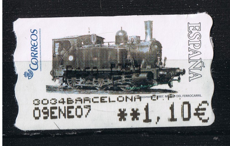 Locomotora 1887  Museo del Ferrocarril