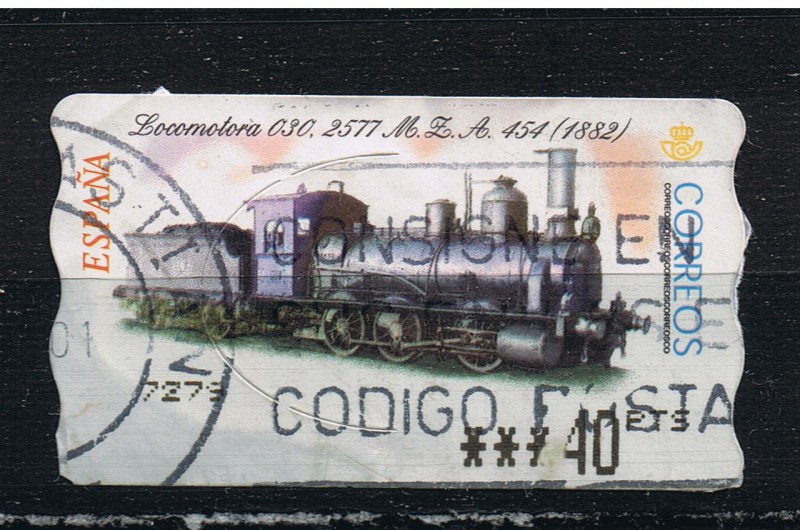 Locomotora 030. 2577  M.Z.A. 454  año 1882