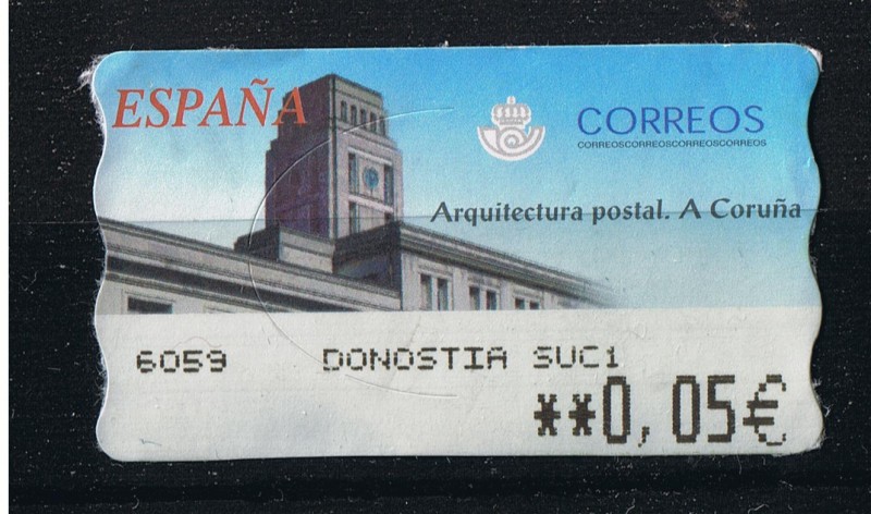 Arquitectura postal  A Coruña