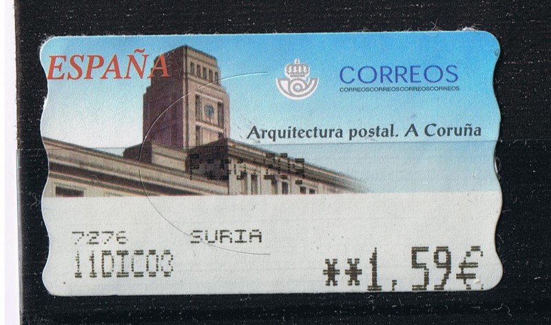 Arquitectura postal  A Coruña