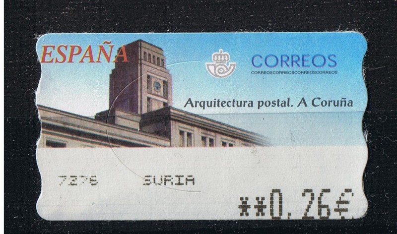 Arquitectura postal  A Coruña