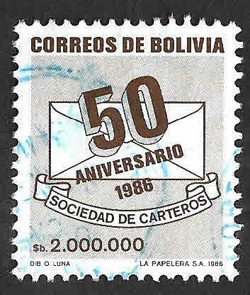 732 - L Años de la Sociedad de Carteros