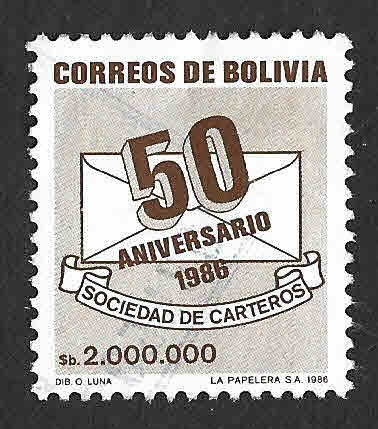 732 - L Años de la Sociedad de Carteros