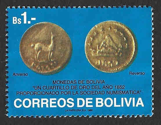 788 - Monedas de Bolivia