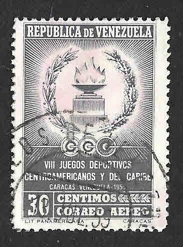 C704 - VIII Juego Deportivos Centroamericanos y del Caribe