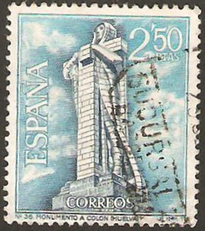 1805 - Monumento a Colón en Huelva