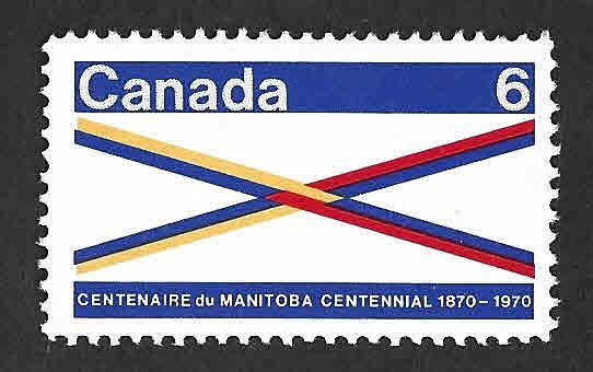 505 - Centenario de la Provincia de Manitoba