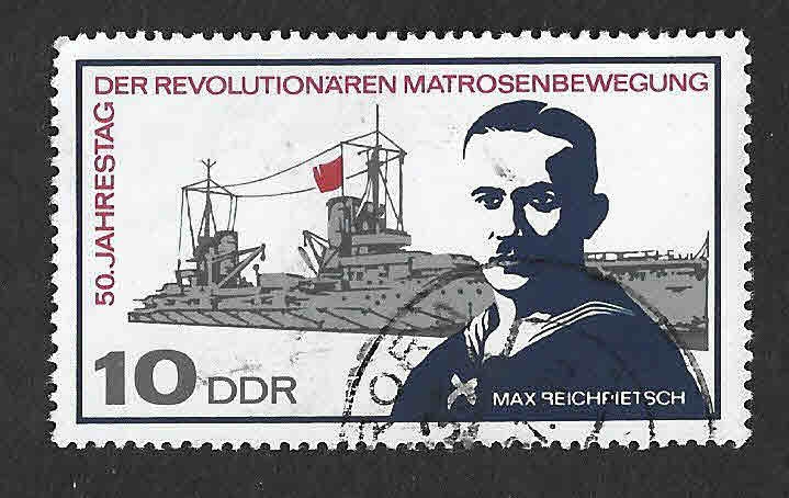 951 - L Aniversario de la Rebelión de Kronstadt (DDR)