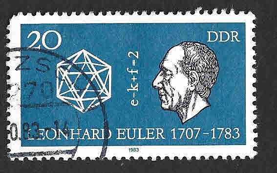 2371 - II Centenario de la Muerte de Leonhard Euler (DDR)