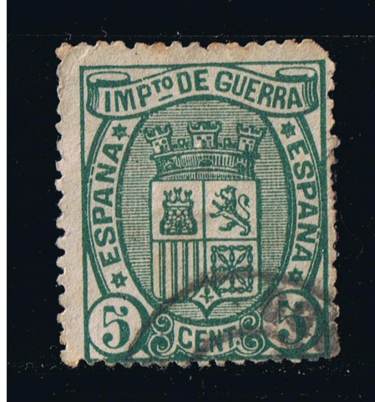 Edifil  nº  154    Escudo  de  España   Impuesto de guerra