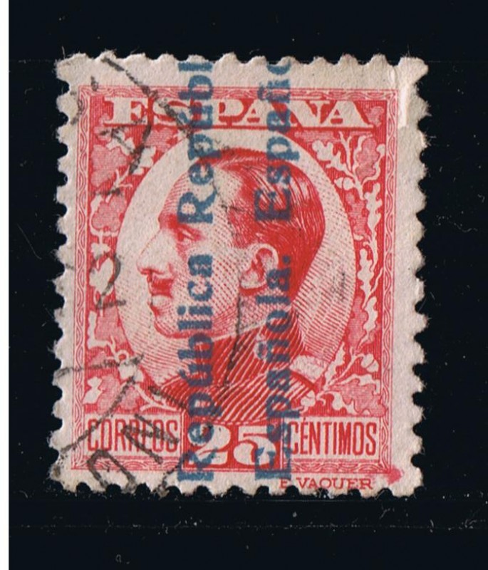 Edifil  nº  598  II Segunda República   Alfonso XIII