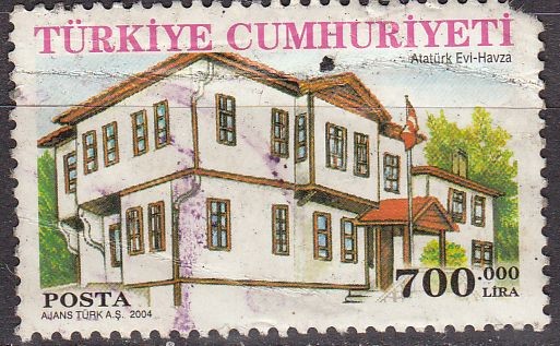 TURQUIA Turkia 2004 Scott 2907 Sello Casa Ataturk, Museo Erzurum usado