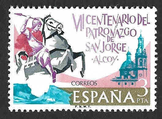 Edif2315 - VII Centenario de la Aparición de San Jorge en Alcoy