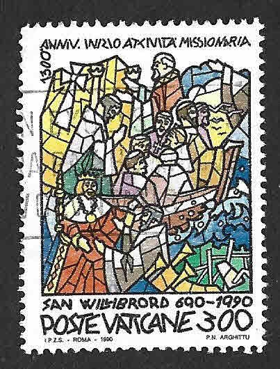 858 - XIII Centenario de la Obra Misionera de San Willibrord