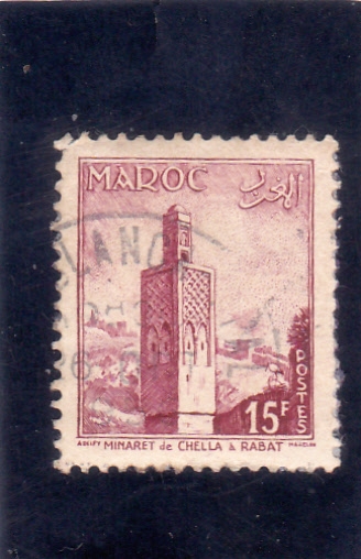 Minaret de Chella en Rabat