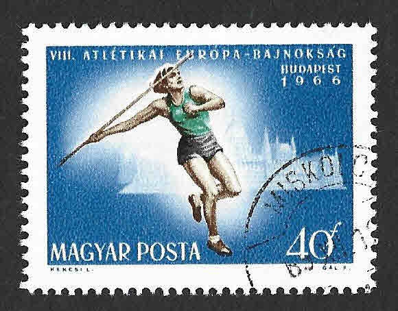 1789 - Campeonato Europeo de Atletismo. Budapest