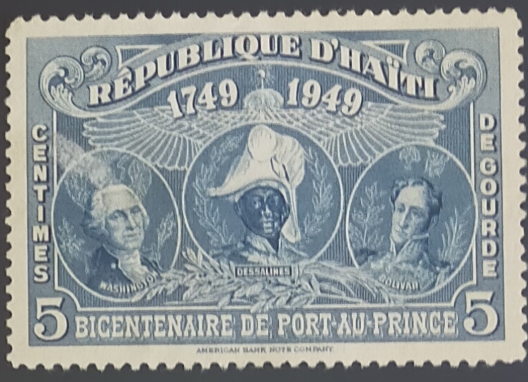 George Washington, J.-J. Dessalines, Simón Bolívar