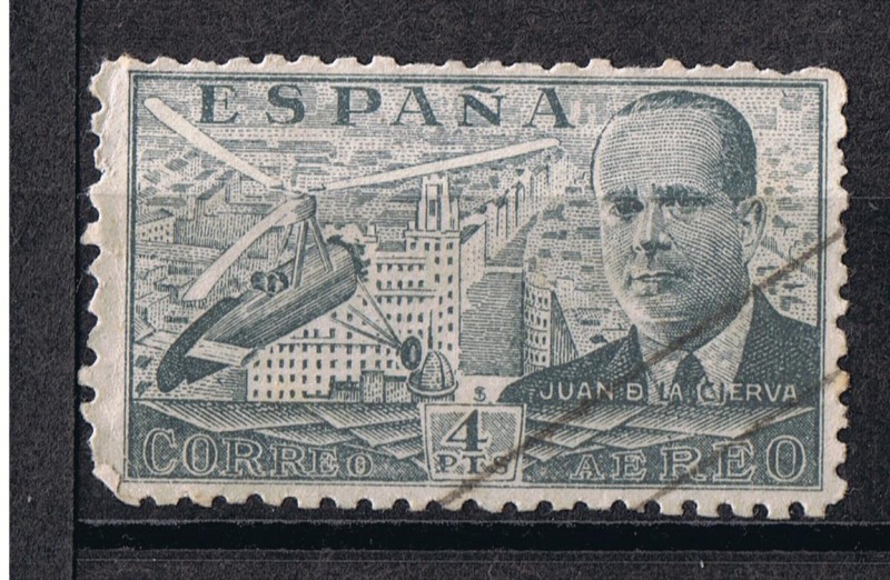 Edifil  nº  886  Juan de la Cierva