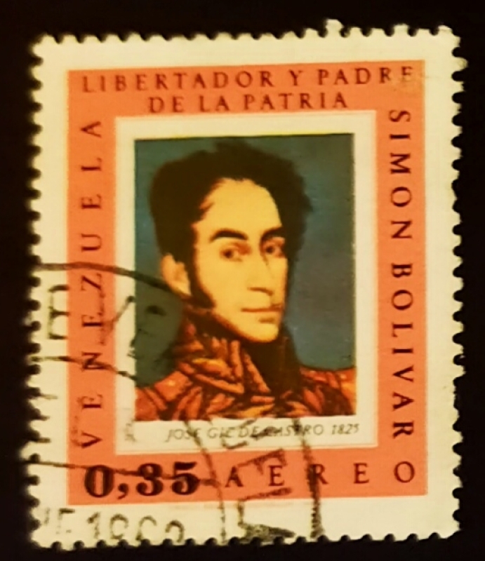 Simon Bolivar. Retrato