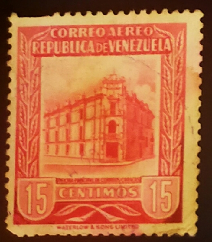 Oficina Correos Caracas. Aereo