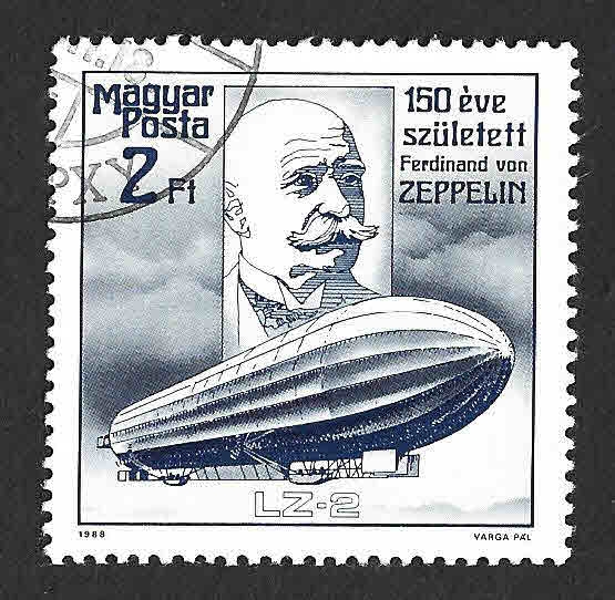 3107 - CL Aniversario del Nacimiento de Ferdinand von Zeppelin