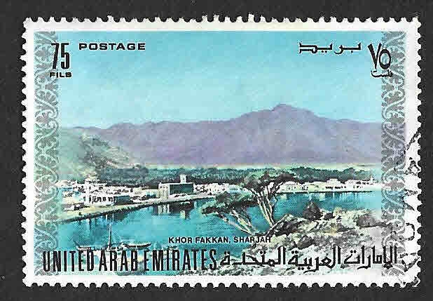 18 - Vista de Khor Fakkan