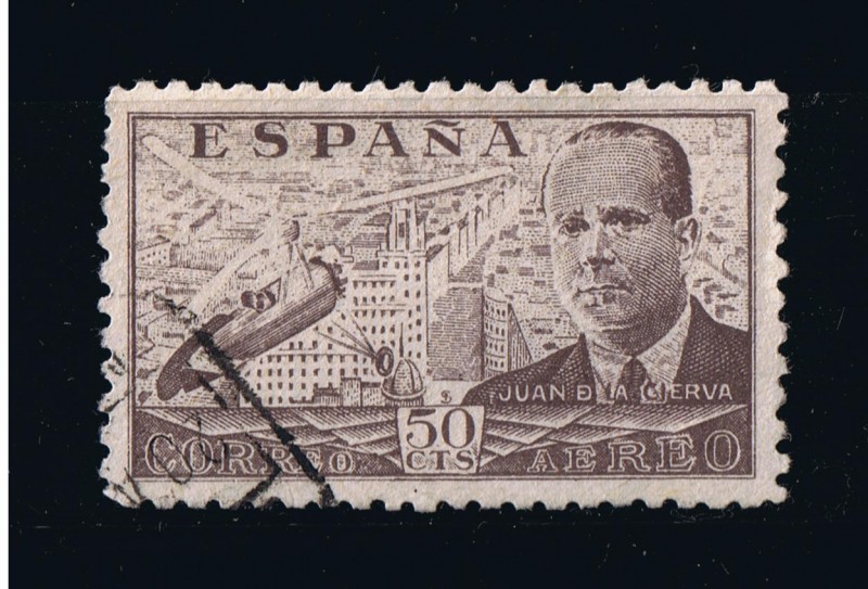 Edifil  nº  943  Juan de la Cierva