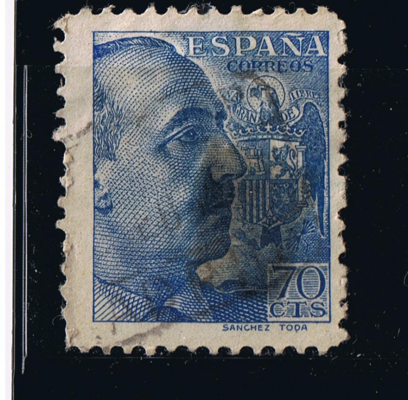 Edifil  nº  874  General Franco